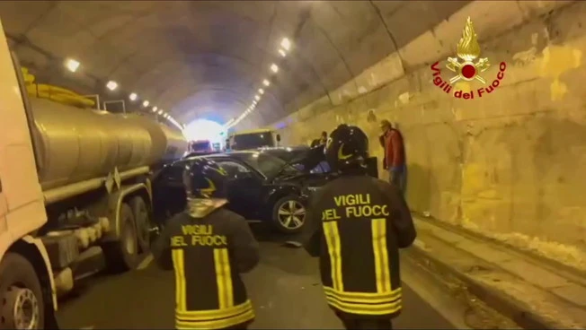 Maxi tamponamento in galleria sull'A20 Palermo-Messina, coinvolti 80 veicoli