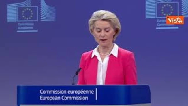 Von der Leyen: Adottata la proposta sul prestito Ue da 90 miliardi per Kiev