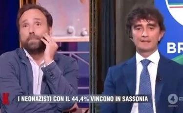Realpolitik, Cappellini: "Posso chiederle a firma di chi?". E Bignami lo zittisce