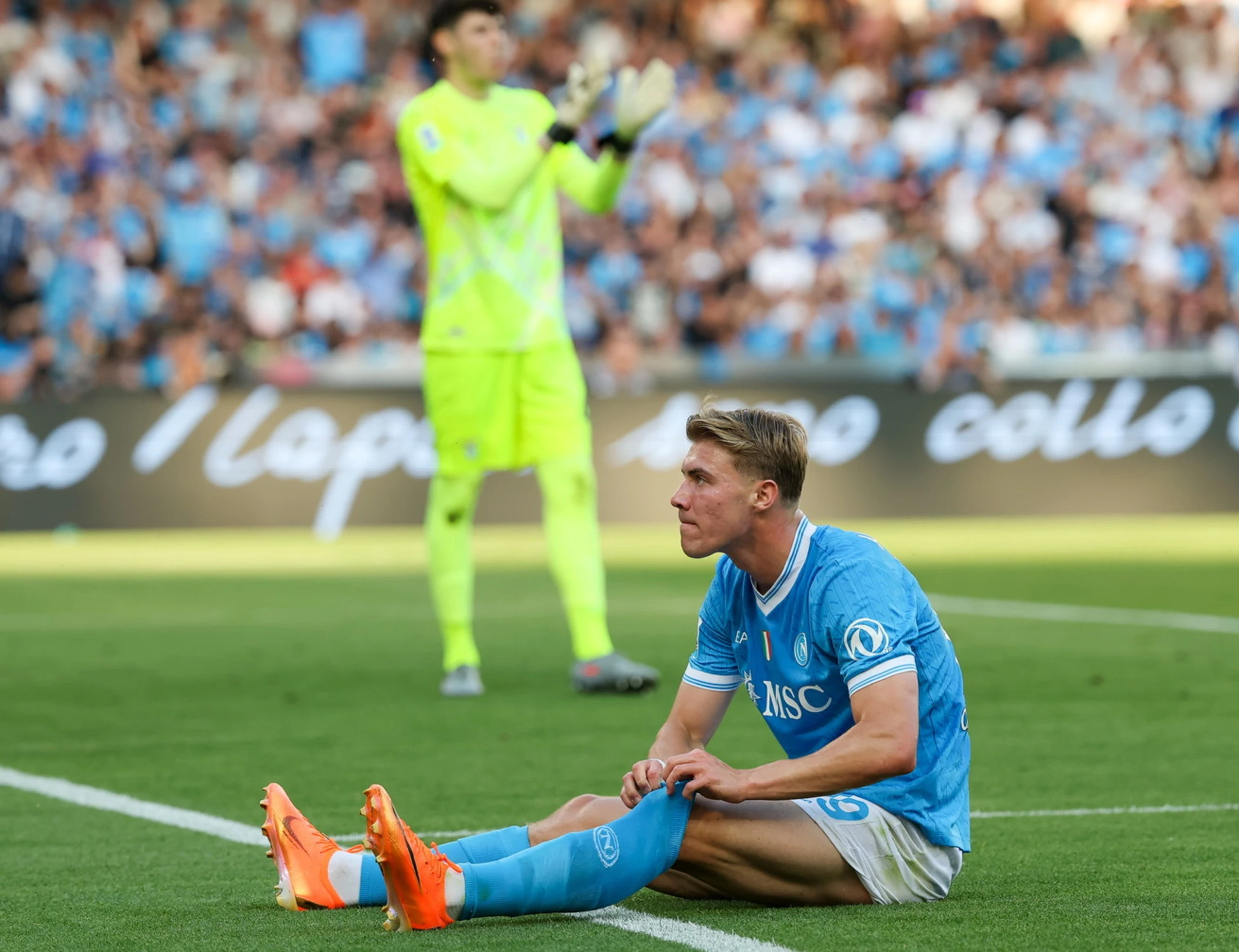 Tonfo del Napoli in casa contro la Lazio, l'Inter mette una mano sullo scudetto