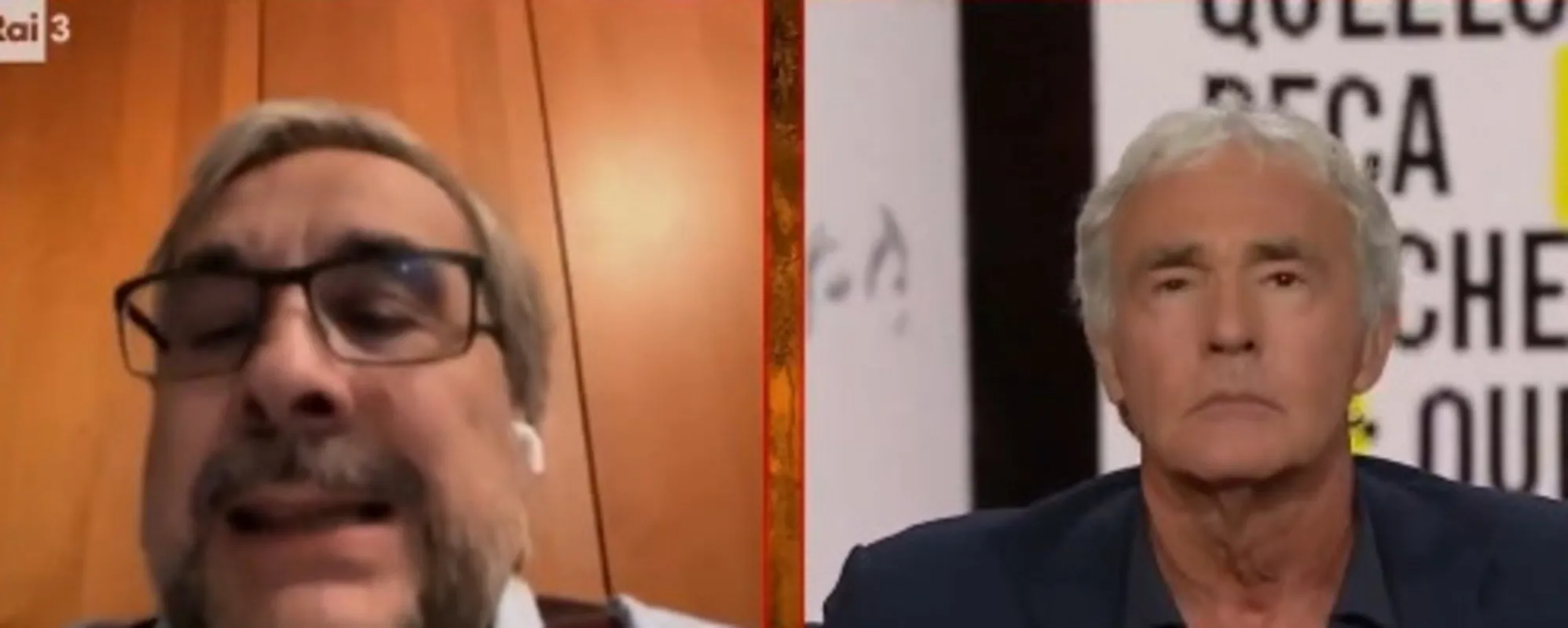 "Sì, lei è deficiente": Giletti e il genetista dei Poggi, rissa in diretta