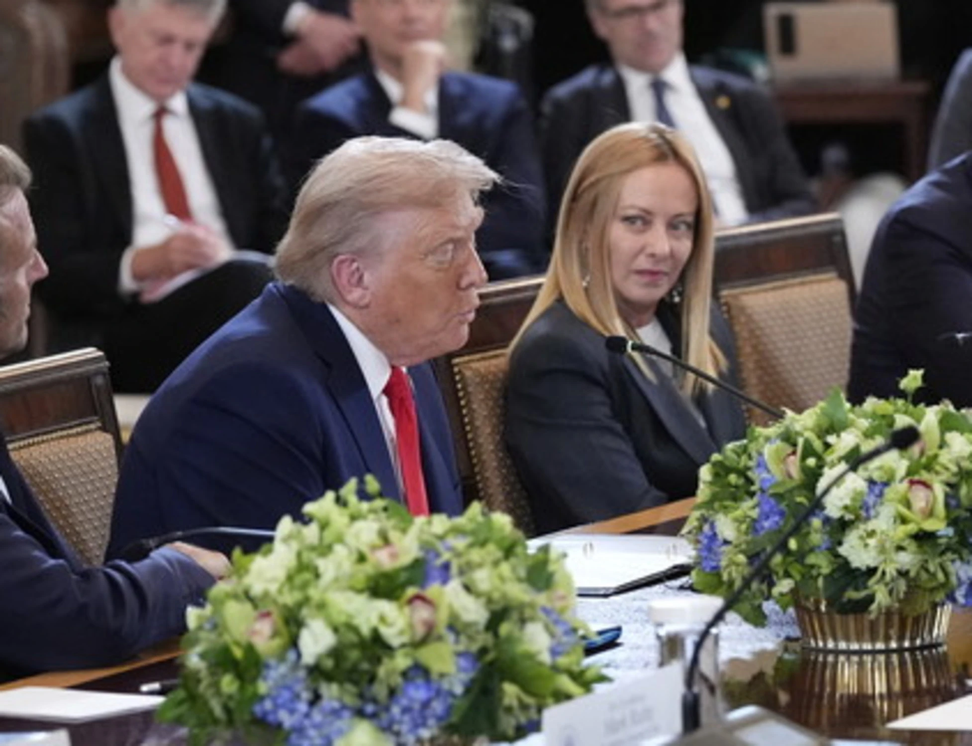 Meloni e Trump, la serata horror del piddino, da gufo a rosicone