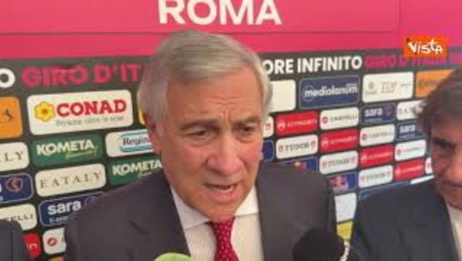 Tajani: Giro d'Italia ambasciatore della diplomazia e veicolo per attrarre turismo