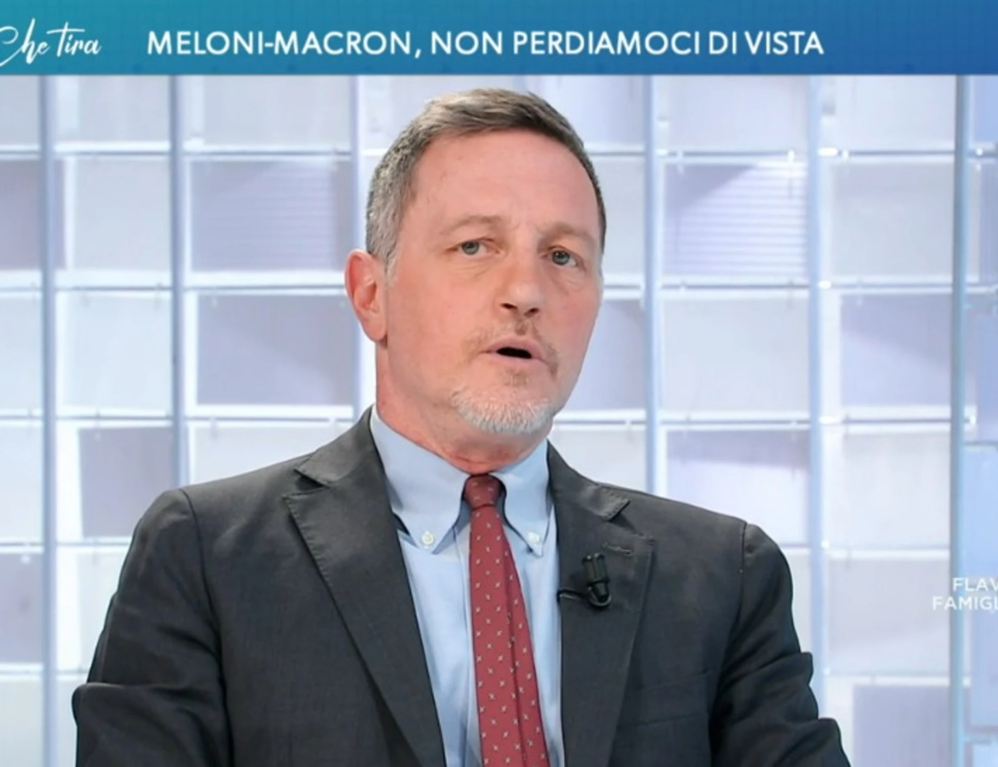 L'Aria che tira, Giannini rosica: "Meloni-Macron? L'incontro di due debolezze"