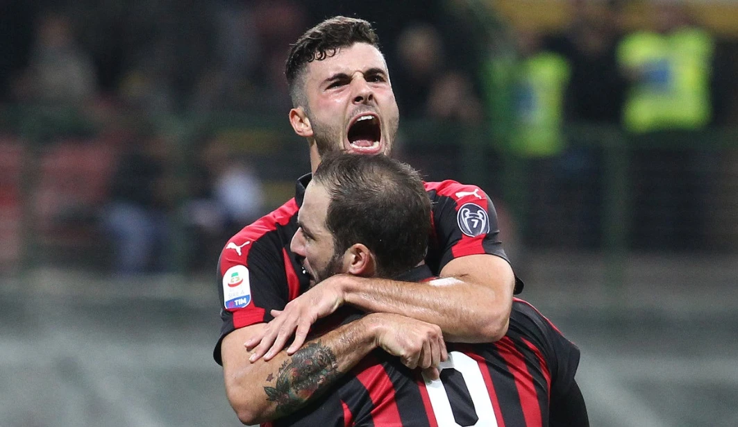 Milan-Sampdoria 3-2: Cutrone-Higuain salvano la panchina di Gattuso