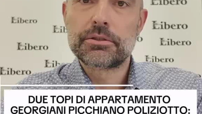 Due topi di appartamento georgiani picchiano poliziotto: liberati dal magistrato