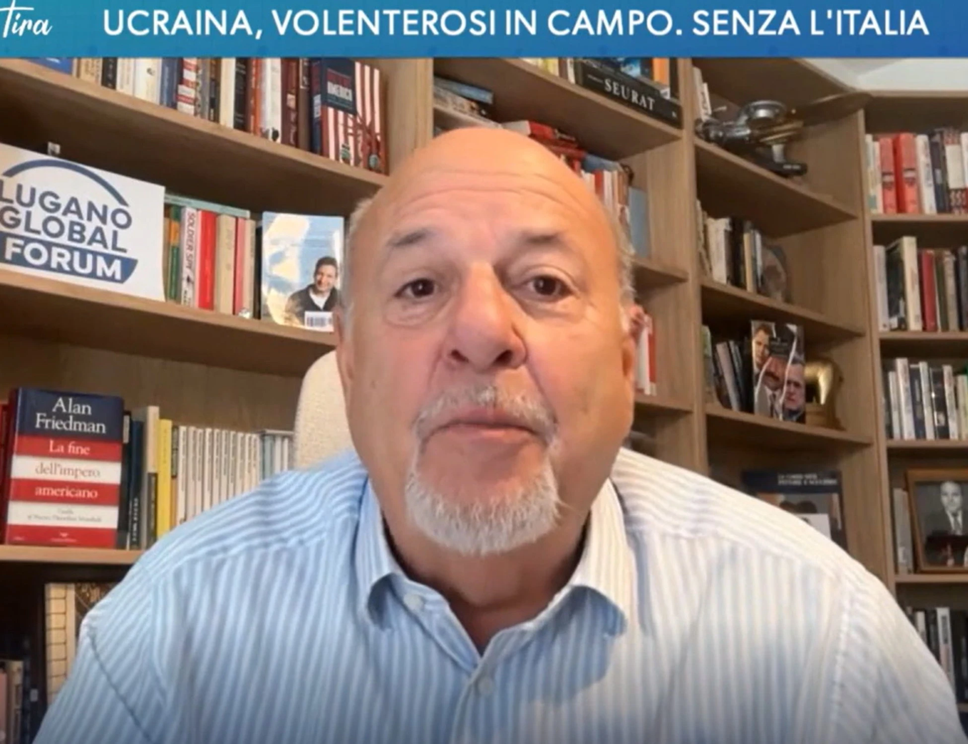 L'aria che tira, Friedman senza freni: "Trump è un fuorilegge. Putin si gioca la vita"