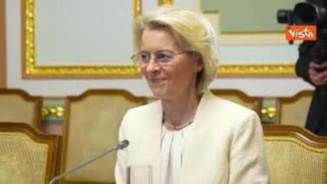 Zelensky incontra Von Der Leyen a Kiev, focus su ingresso Ucraina in Ue e 'Drone Deal'