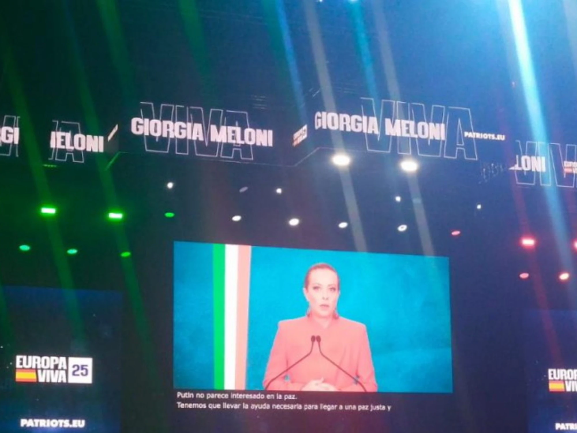 Giorgia Meloni alla convention di Vox: "Il sacrificio di Kirk ci ricorda dove sta la violenza"