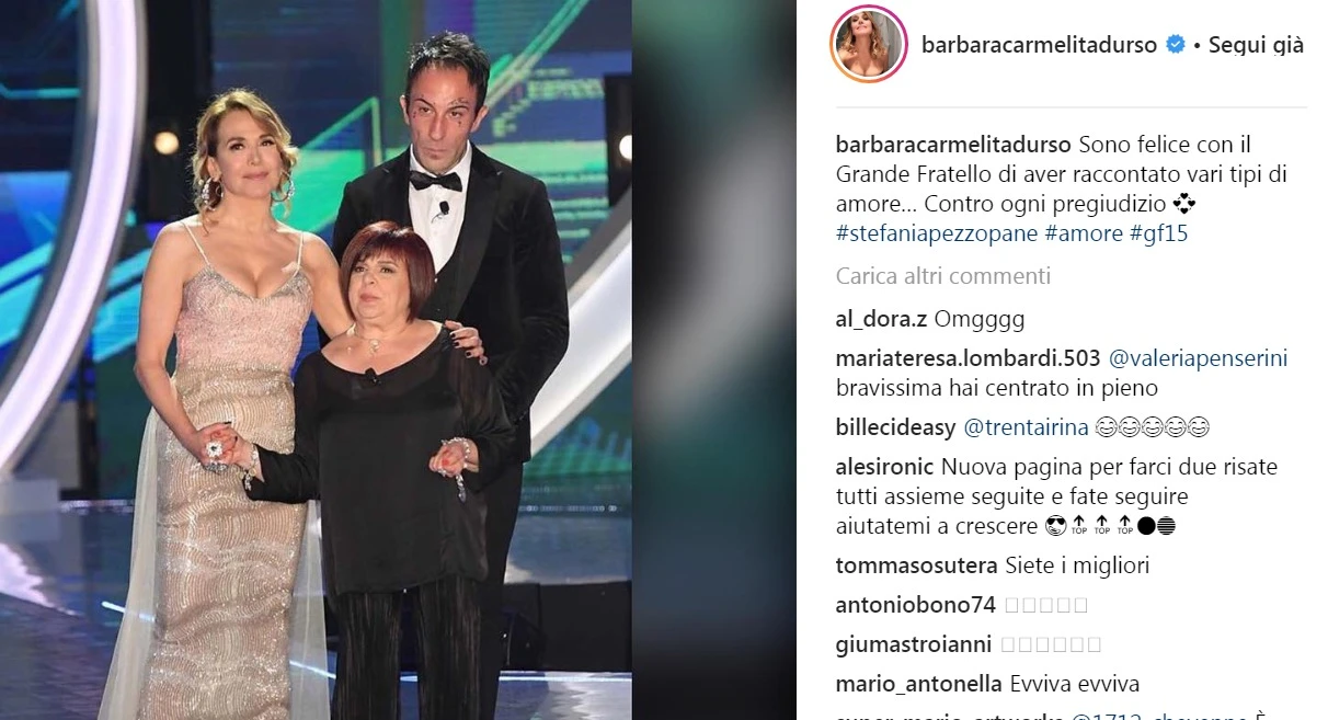 Barbara d'Urso, clamorosa gaffe con la senatrice Pezzopane