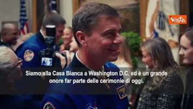 Artemis II in visita alla Casa Bianca: astronauti della missione incontrano il Presidente Trump