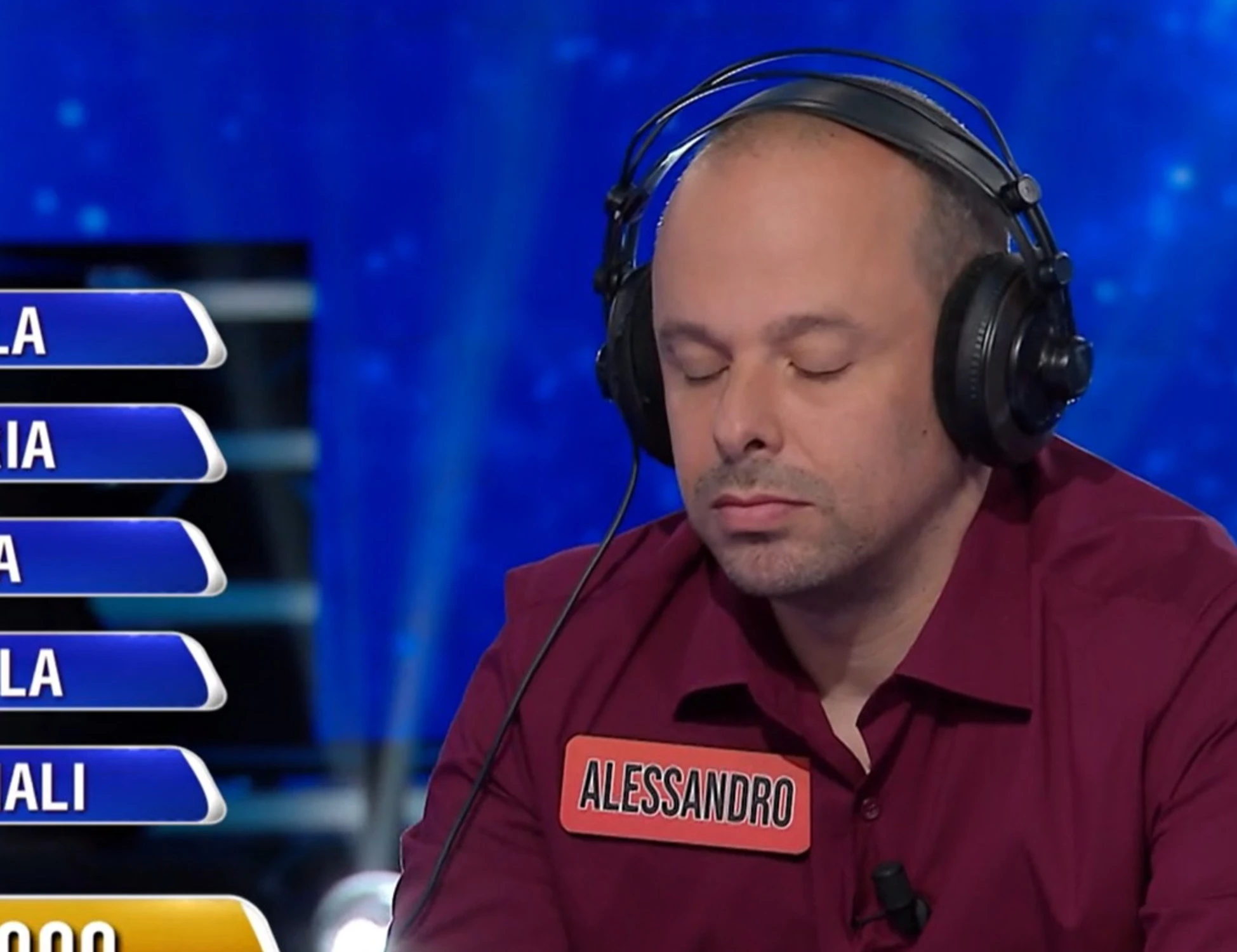 L'Eredità, "forse ho capito". Alessandro, tragica figuraccia