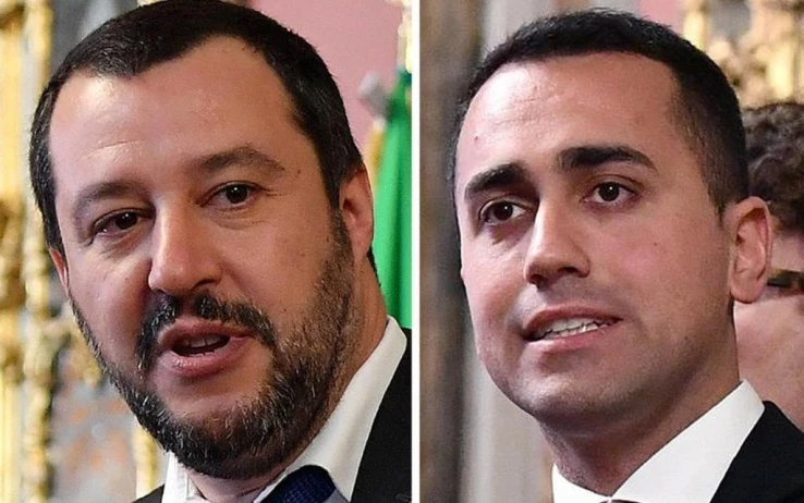 Luigi Di Maio e Matteo Salvini, asse contro il governo neutrale: no a Sergio Mattarella, "voto subito"