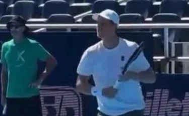 Jannik Sinner, chi spunta all'allenamento a Cincinnati: ora tutto torna