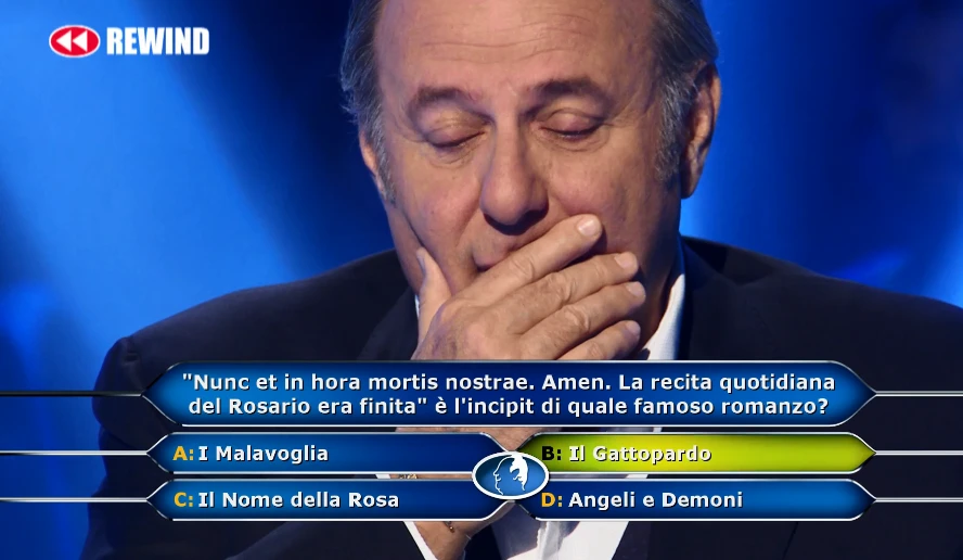 Chi vuol essere milionario?, Gerry Scotti scoppia in lacrime: "Se continuo così..."