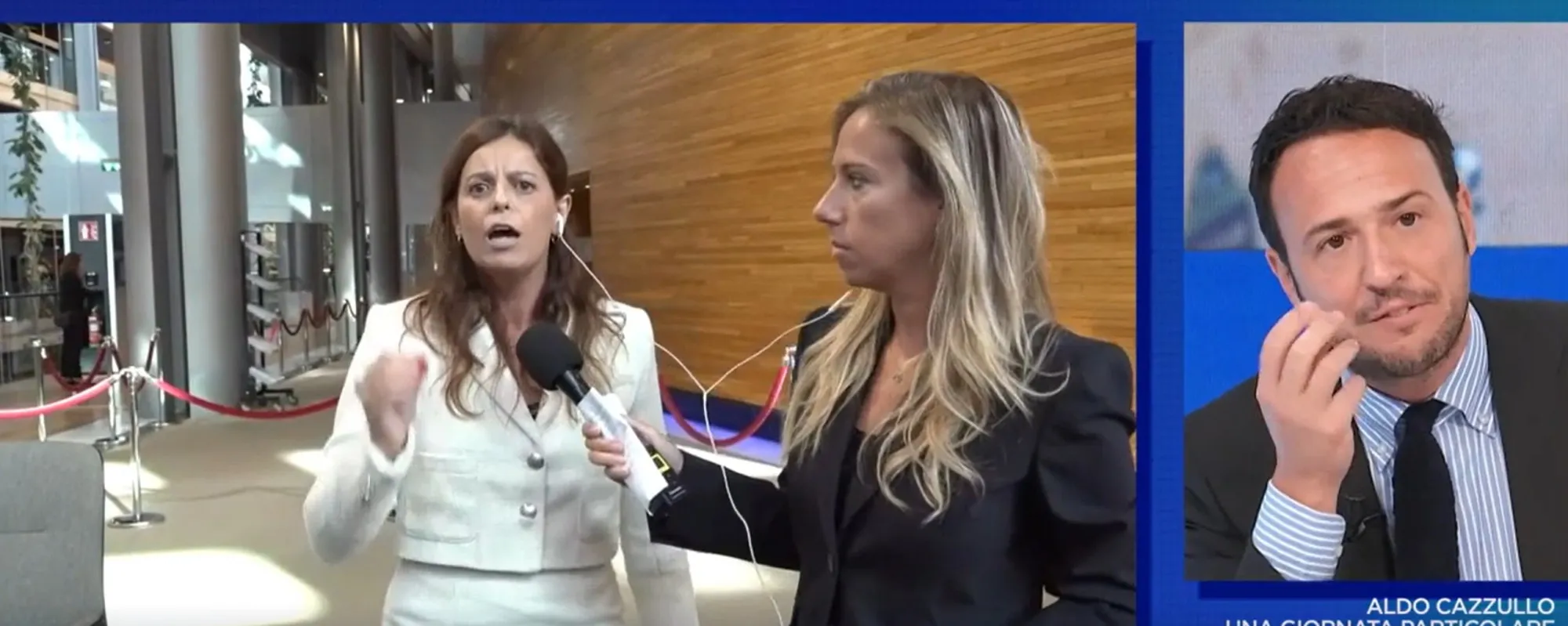 "C'è chi vuole incendiare l'Europa e lei...": Silenzi rissa con Salis <span style="color: rgb(153, 0, 0);">Video</span>