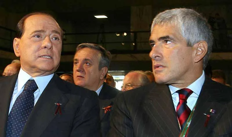 Silvio Berlusconi e Pier Ferdinando Casini