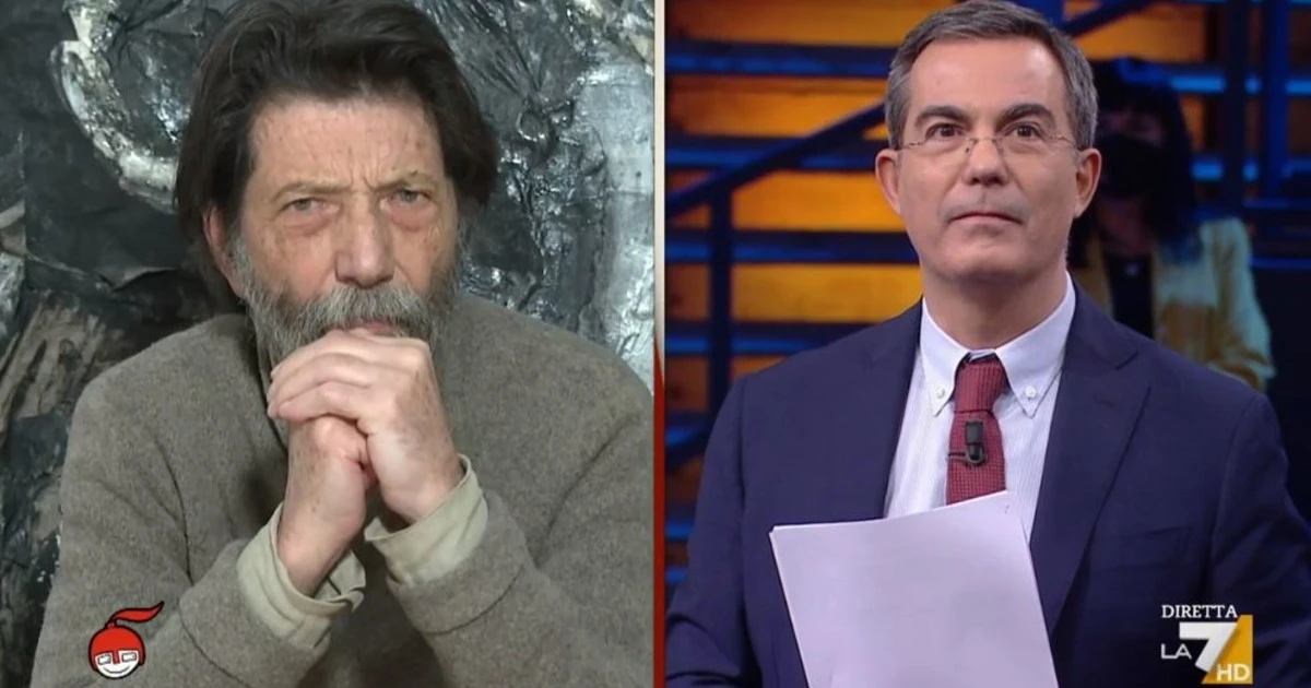 DiMartedì, Massimo Cacciari sbotta contro Floris: "Ma cosa dice? Sì, gli idioti..."