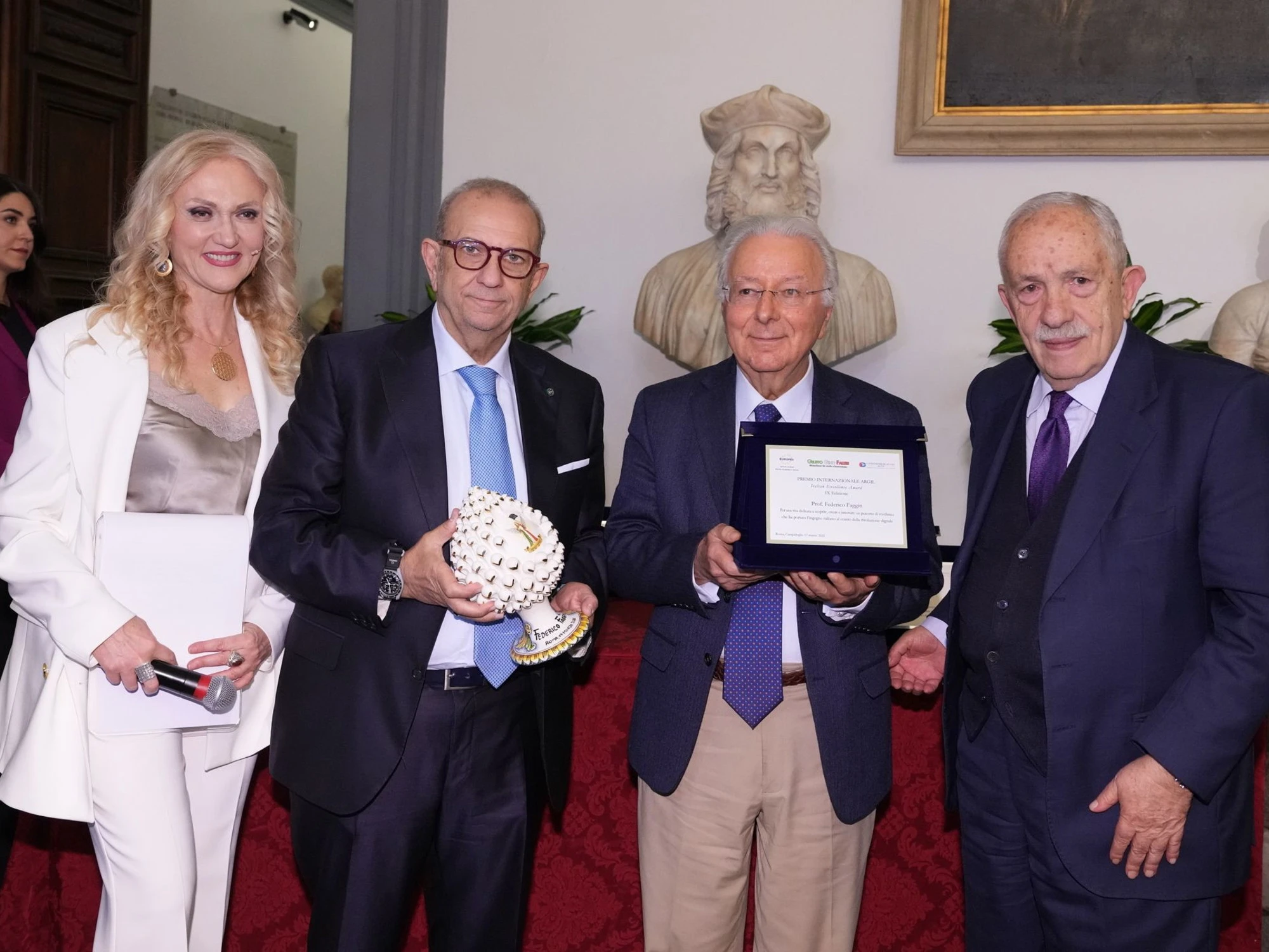 Grande successo per la IX edizione del Premio Giornalistico Internazionale ARGIL – Italian Excellence Award
