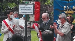 L'insulto a don Angelo Tarticchio, il prete ucciso dai comunisti. Beppe Sala "censura" la targa 