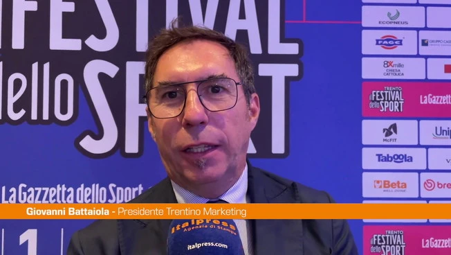 Battaiola "Trentino sta diventando piattaforma sport a 360 gradi"