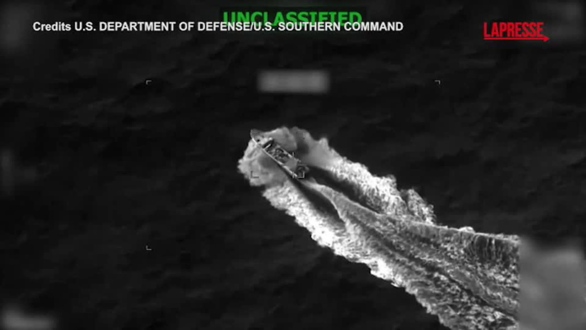 Pacifico, nuovo attacco Usa contro sospetta nave accusata di trasportare droga