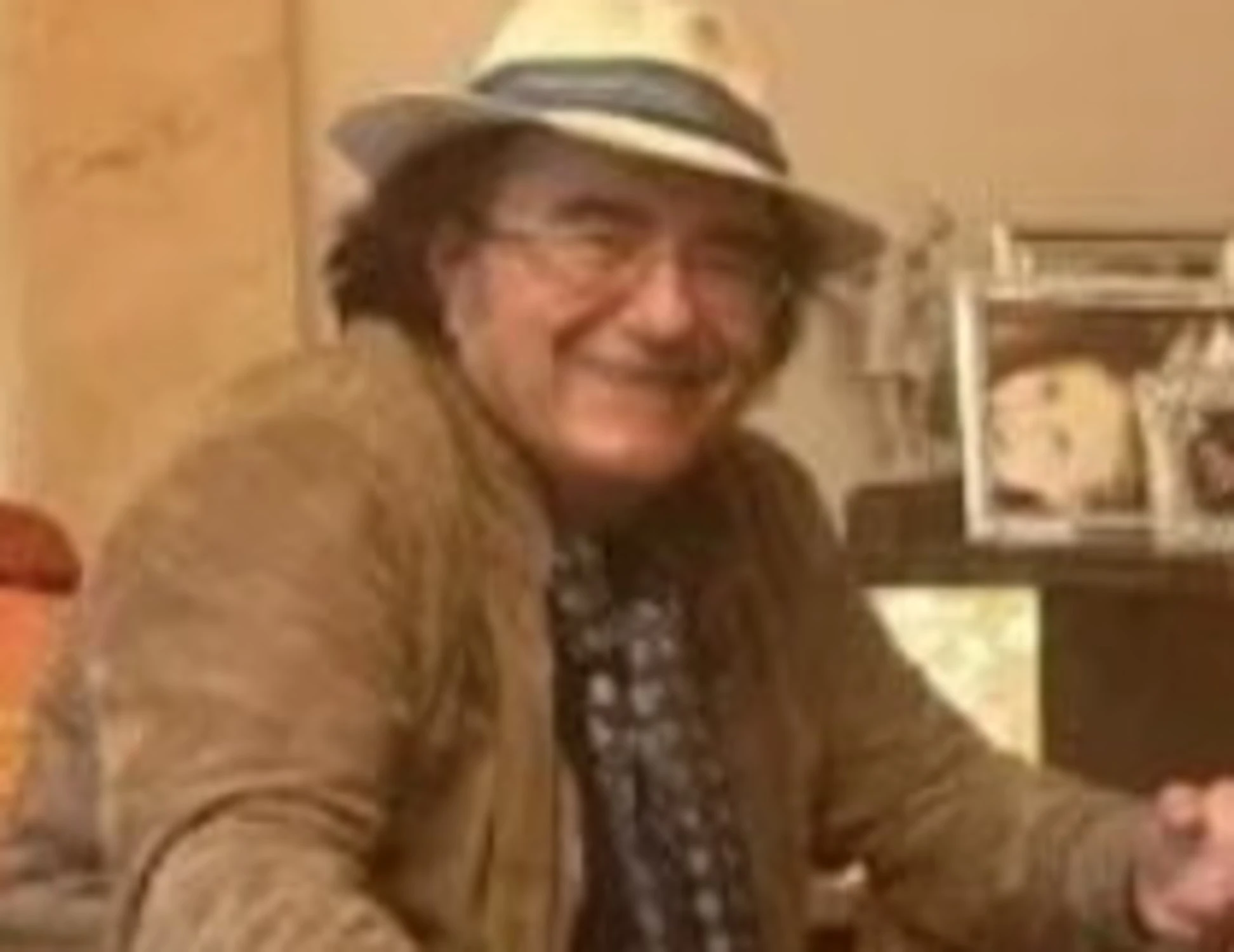 Albano Carrisi a casa di Sophia Loren: una foto storica