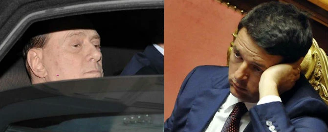 Incontro tra Matteo Renzi e Silvio Berlusconi: regge il patto tra Pd e Forza Italia