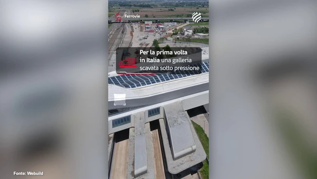 Webuild, completata Galleria Casalnuovo sulla Linea AV/AC Napoli-Bari