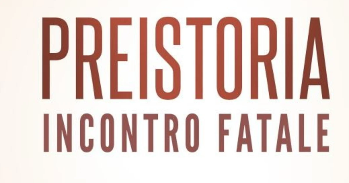 "Preistoria incontro fatale": torna il libreria Giuseppe Pierdomenico