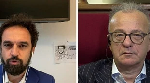 Tagadà, lo "sputazzo" del grillino Giarrusso: Berlusconi al Quirinale? "Certi signori vanno cacciati dalla politica"