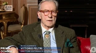 Prima di domani, Vittorio Feltri stronca Conte: "La sua specialità è il salto della quaglia"