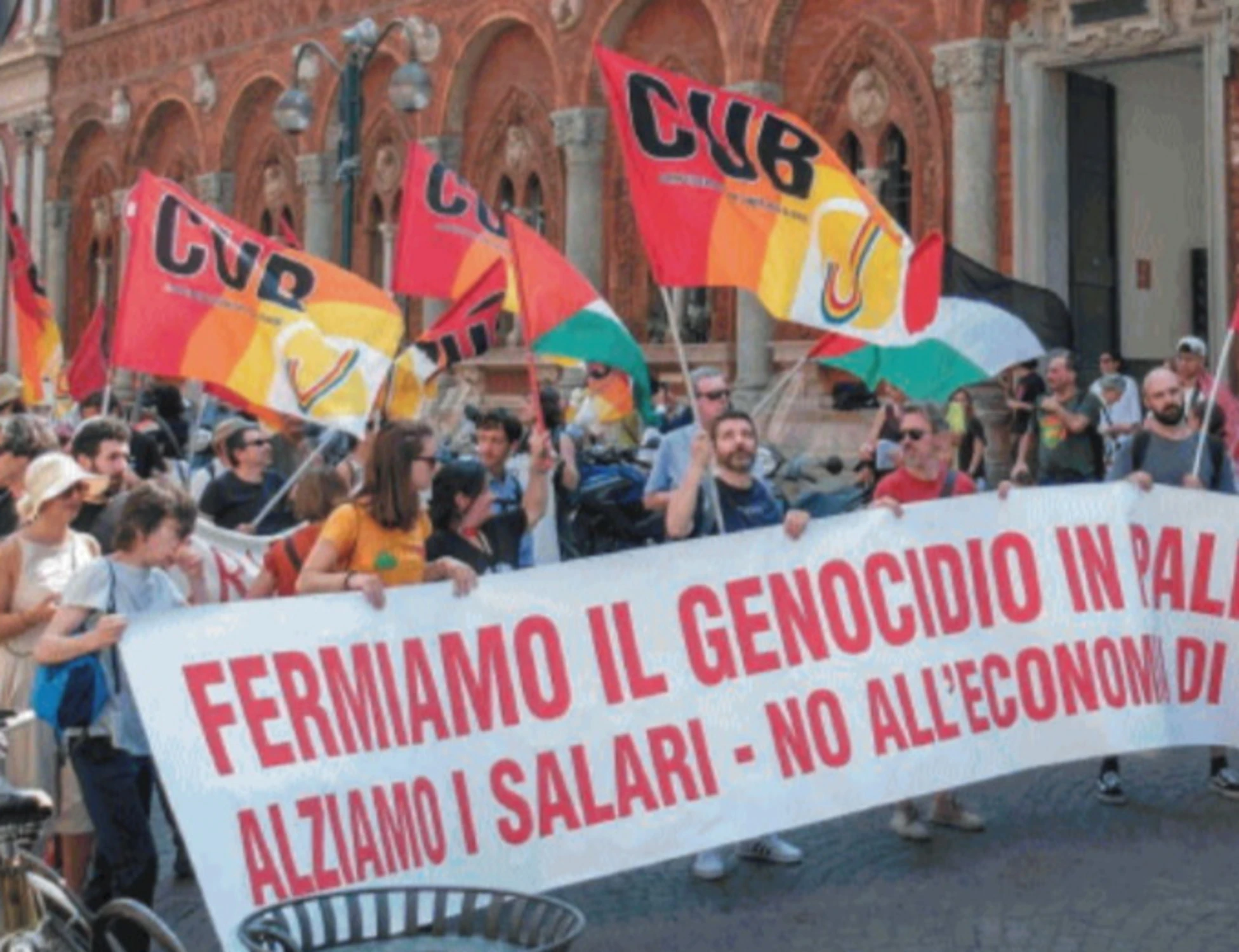 Per solidarietà con la Flotilla i sindacati vogliono bloccare tutto