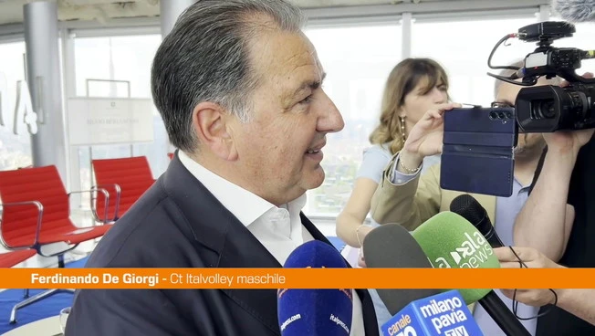 De Giorgi: "Italvolley giovane, non abbiamo l'obbligo di vincere"