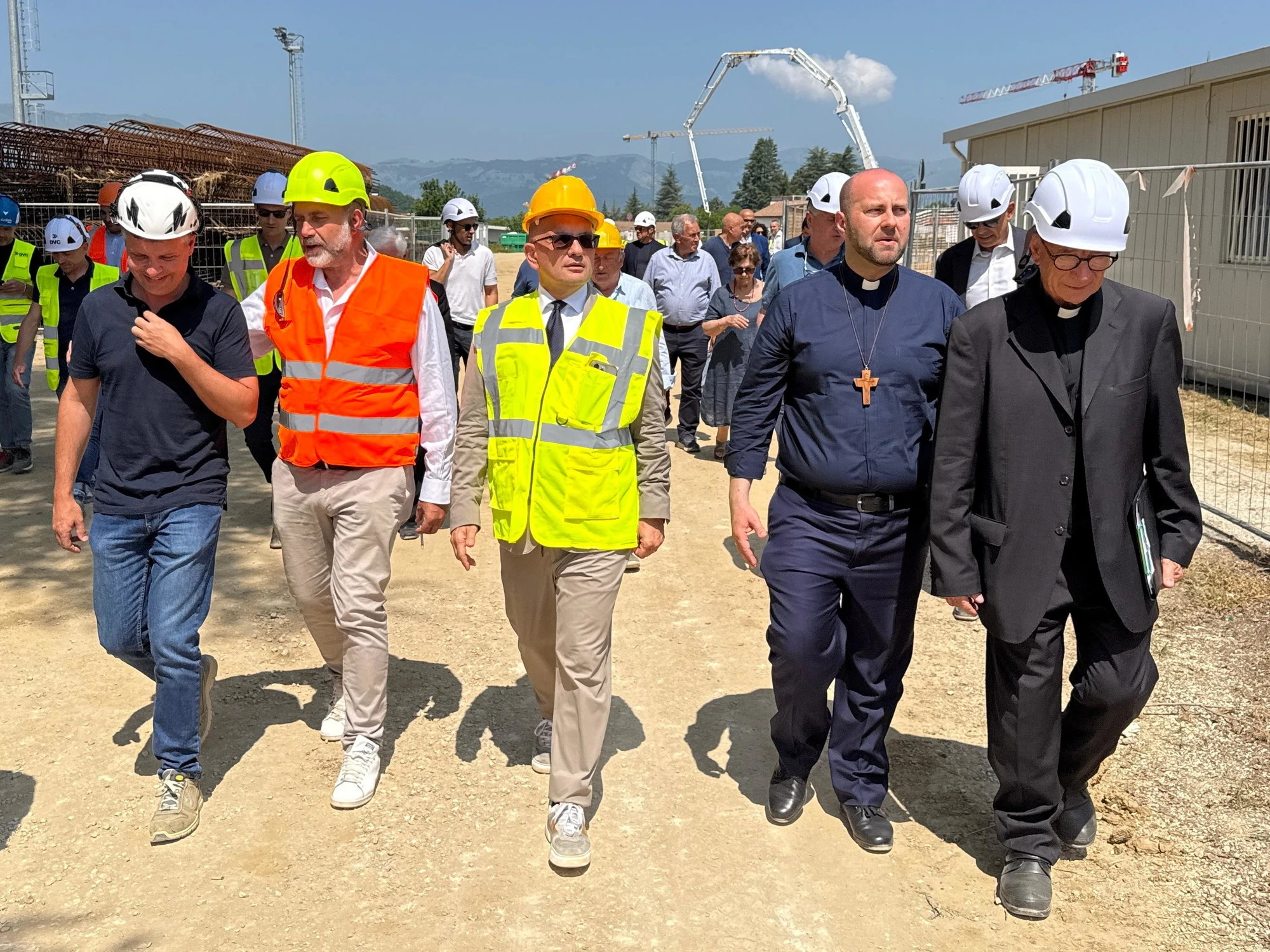 AD AMATRICE RIPARTE “CASA FUTURO”, IL PIU’ GRANDE CATIERE DELLA PRIVATA DEL SISMA 2016