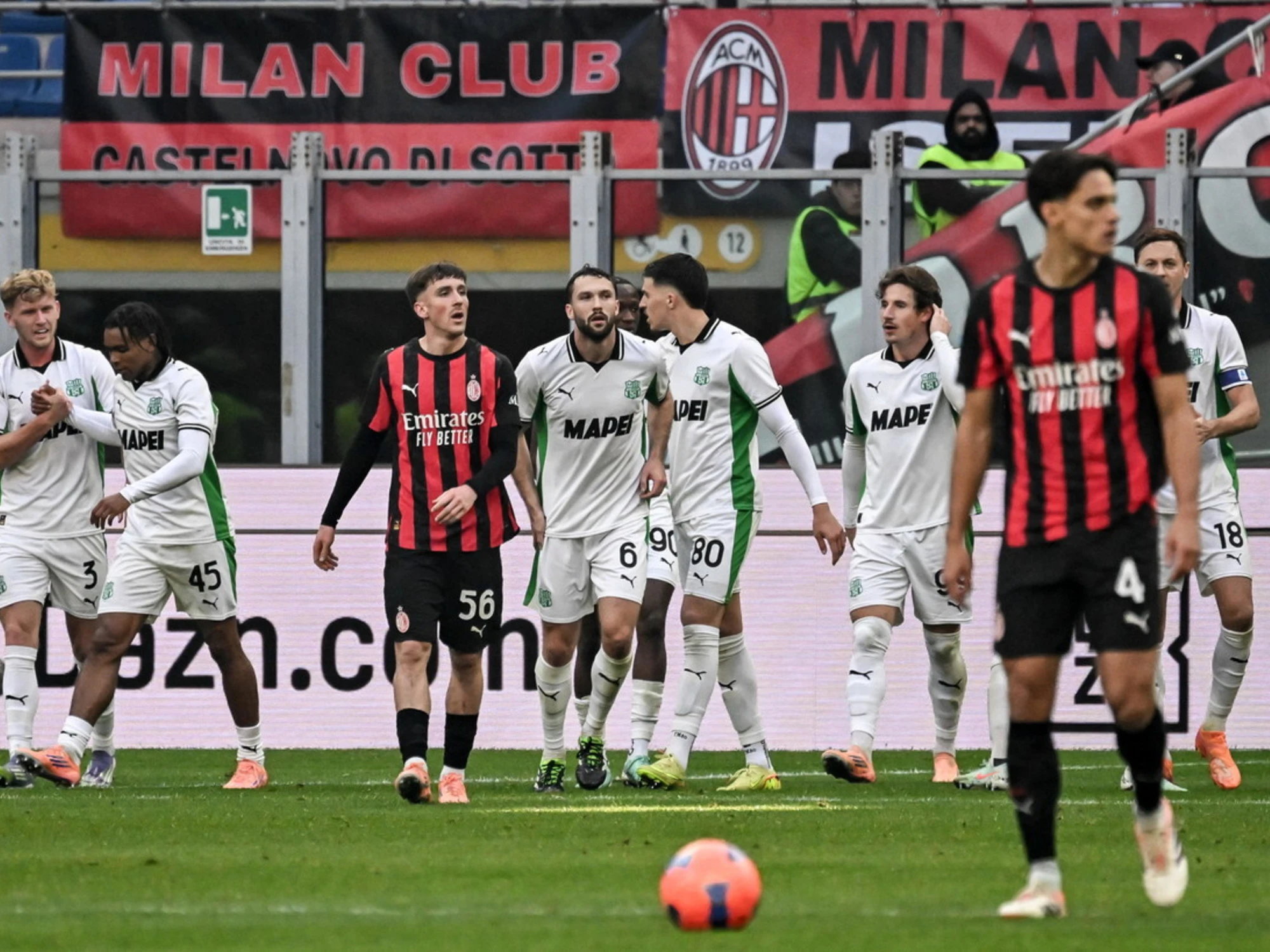 Serie A, il Milan frena col Sassuolo: maledizione neo-promosse