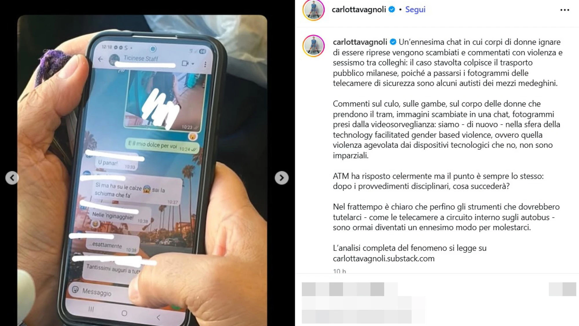Atm, le chat con le foto delle donne e i commenti sessisti: c'è un indagato. E il Pd attacca Vannacci