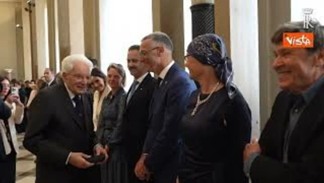 Verdone, Bebe Vio, Cortellesi, Mattarella incontra artisti e sportivi dello spettacolo del 2 giugno
