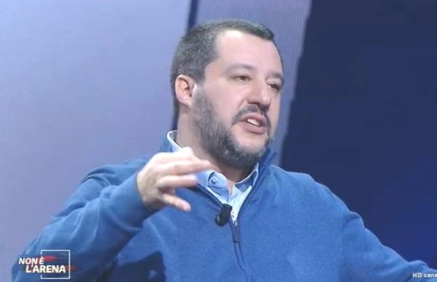 Sanremo 2019, Matteo Salvini a Non è l'arena: "Cosa temo per il Festival di Claudio Baglioni"