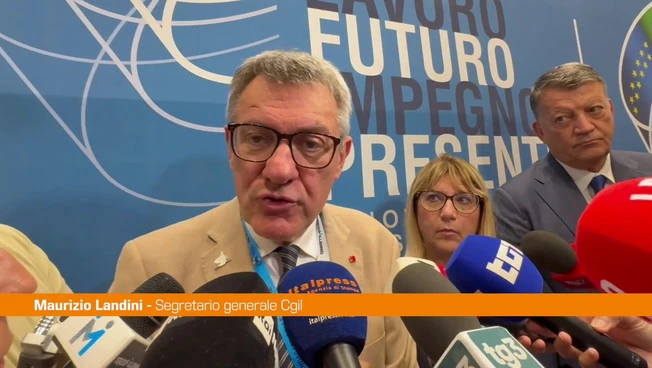 Governo, Landini "Porte aperte? Il problema Ã¨ la borsa della spesa vuota"