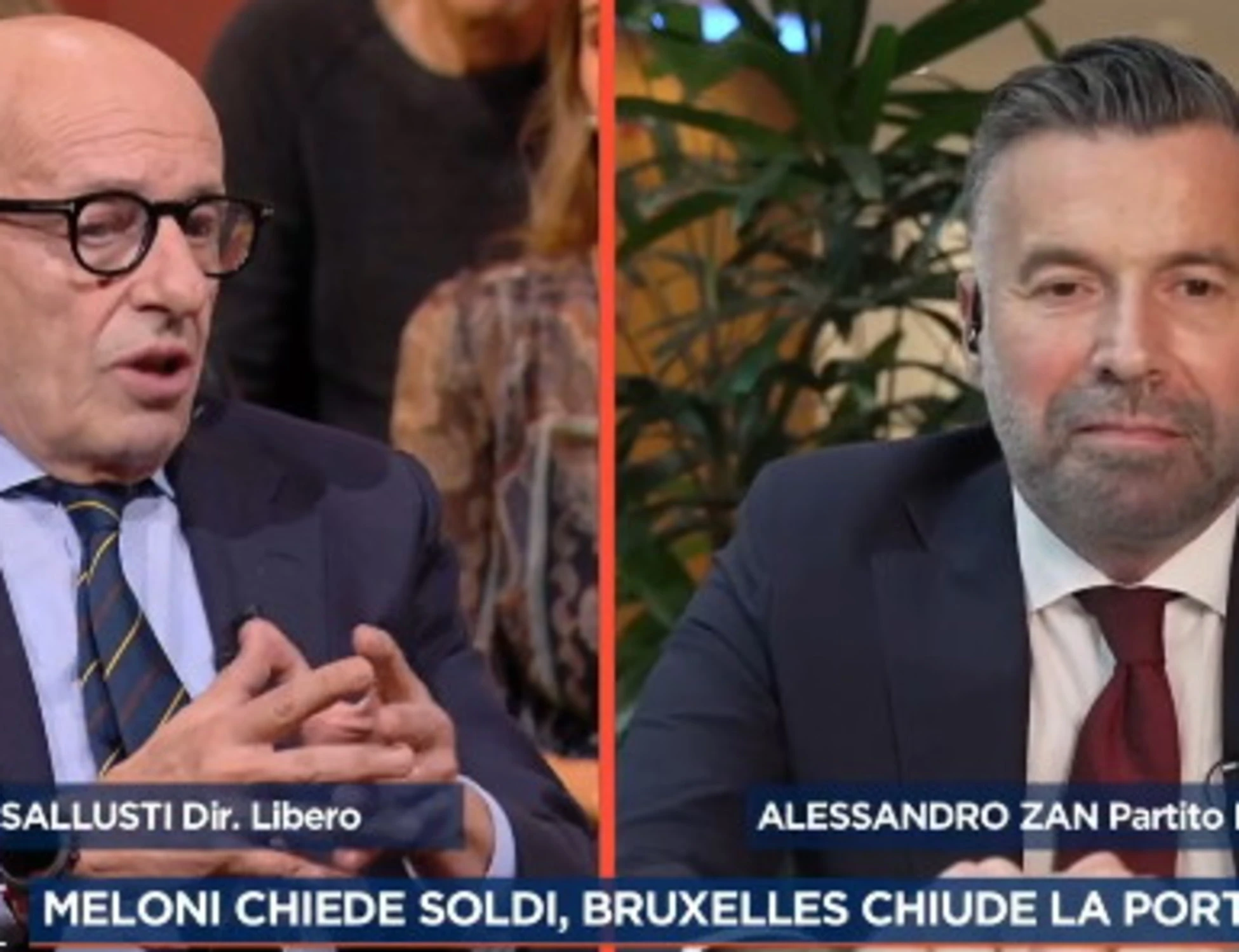 Sondaggi alla mano, Sallusti azzera Zan a 4 Di Sera: "Per la prima volta nella storia della Repubblica"