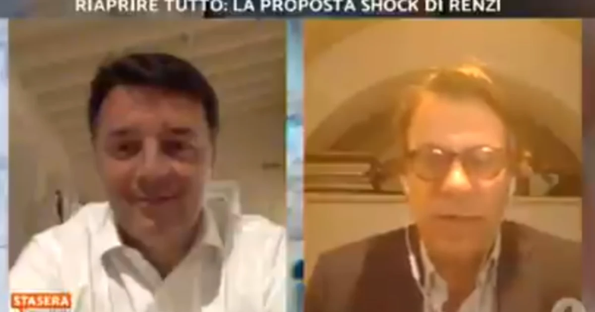 Nicola Porro a Stasera Italia: "Sono immune da Renzi, ma...". Si smarca da Sallusti e gli dà ragione sul coronavirus