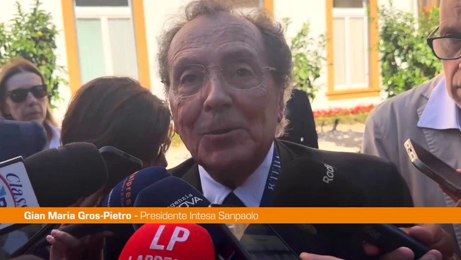 Extraprofitti, Gros-Pietro "Serve equilibrio, se banche deboli il Paese soffre"