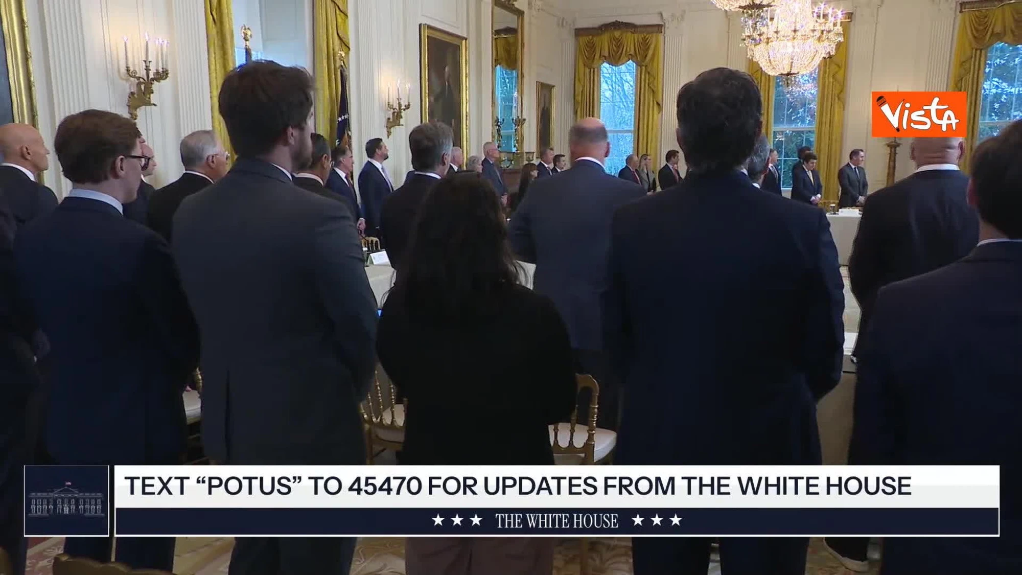 Donald Trump e la sala da ballo? Durante la conferenza stampa...