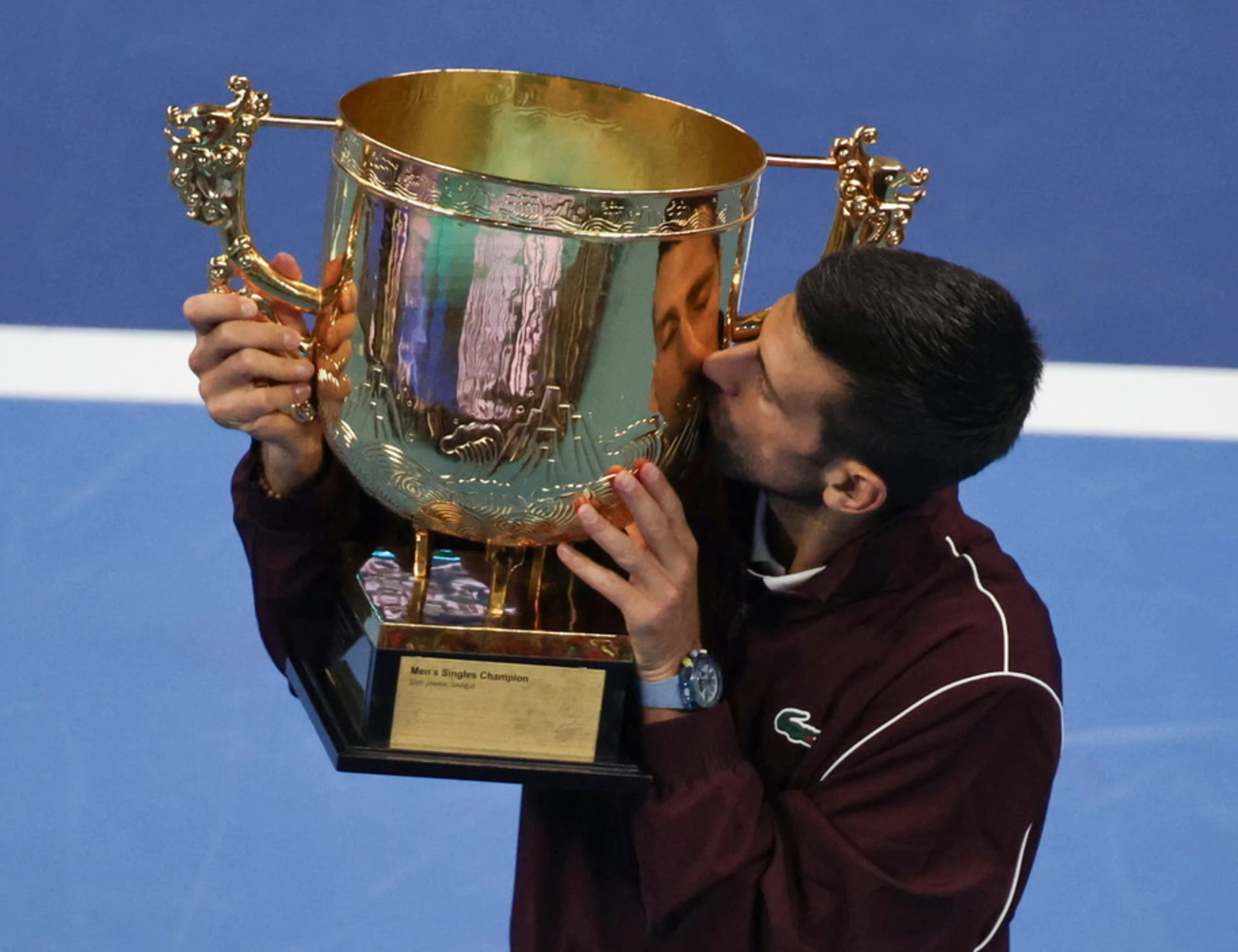 Djokovic interrompe il discorso dopo aver vinto Pechino: cosa è successo