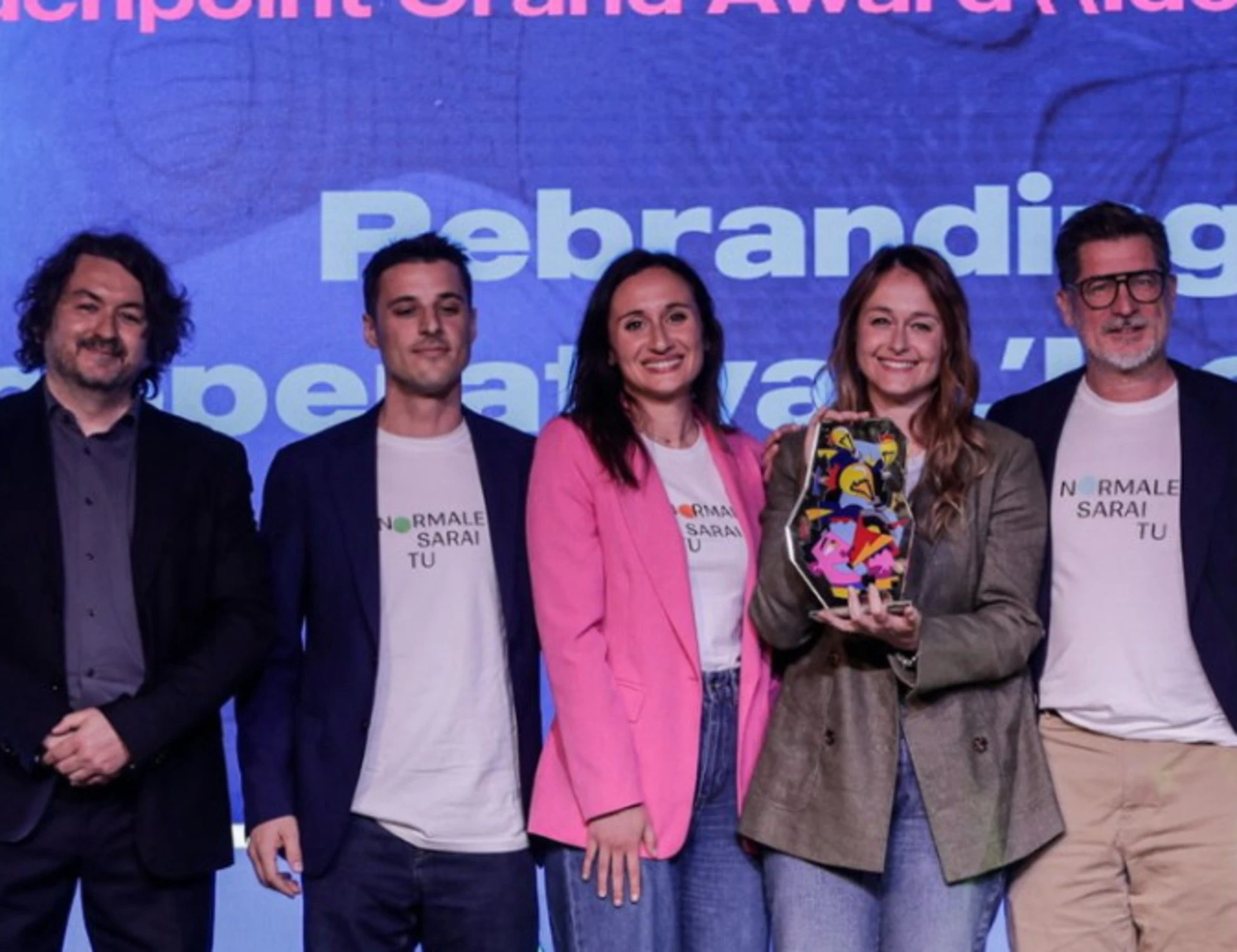 Touchpoint Awards Identity: Fkdesign conquista il Grand Award 2026 con il rebranding della Cooperativa L’Incontro