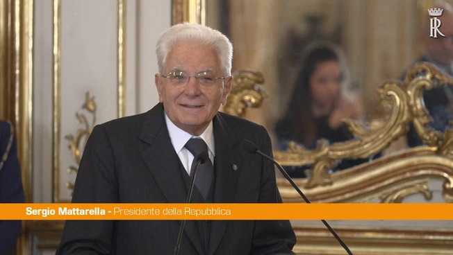 Mattarella "La musica è il linguaggio universale che accompagna l'umanità"