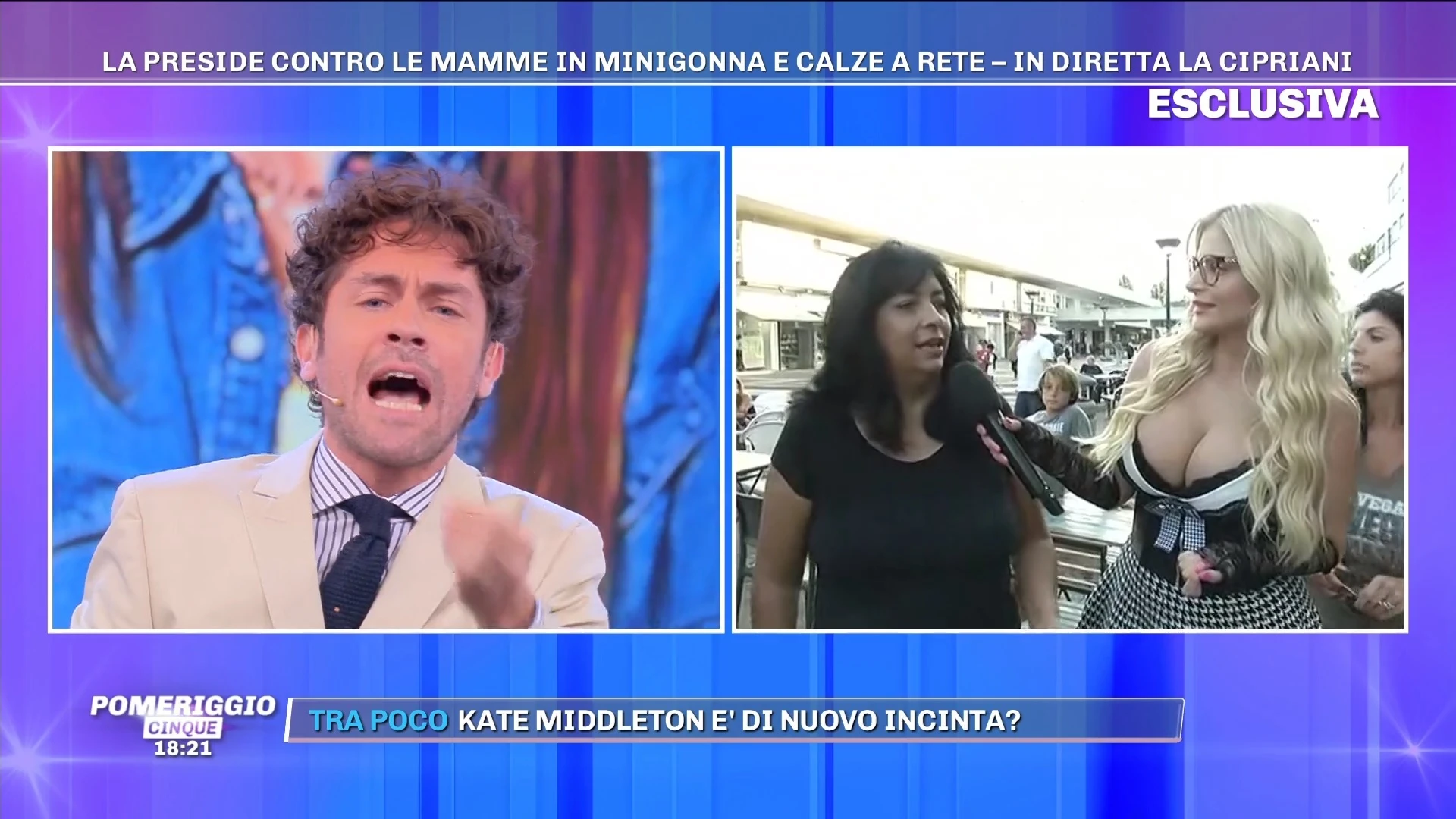 Pomeriggio 5, Raffaello Tonon al veleno contro Francesca Cipriani: scontro durissimo in diretta
