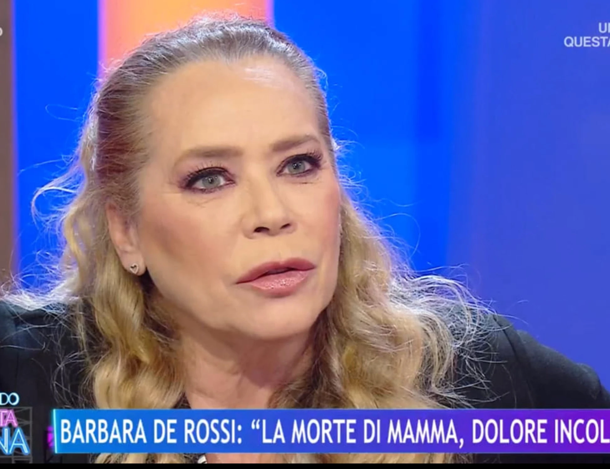 La volta buona, lo sfogo della De Rossi sconvolge lo studio: "Tua madre è una putt***"