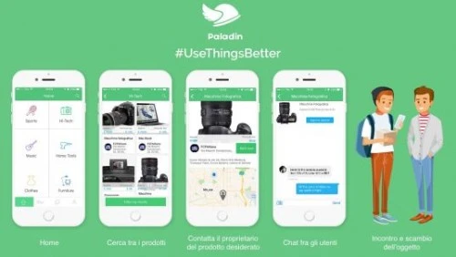 Non lo vuoi comprare? C'è Paladin, la app che ti aiuta a noleggiare tutto quello che vuoi